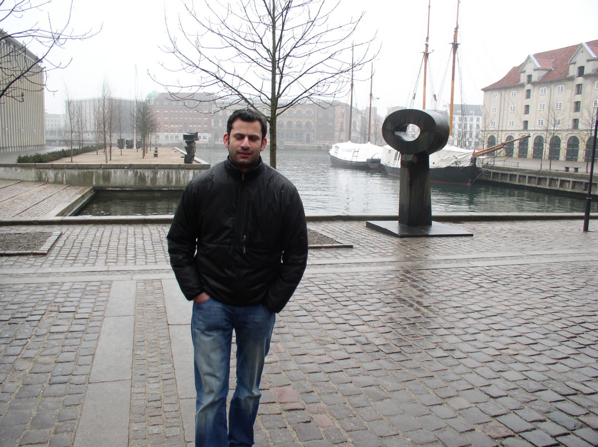 Ali Shah in Copenhagen, 2003