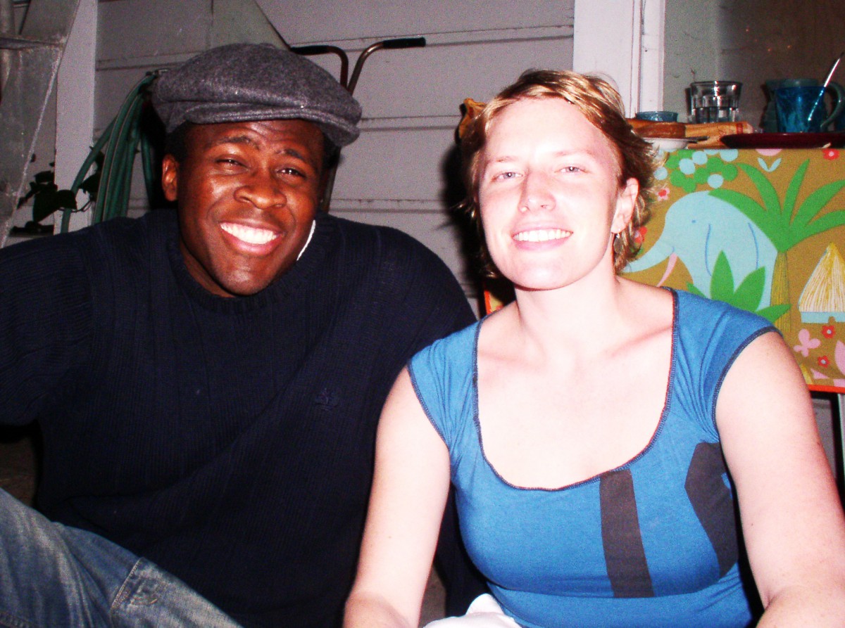 Amy and Bolaji, San Francisco 2004