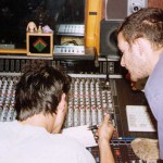 Eddy Pittson and Mark Sutherland at Cafe Music Studios, London
